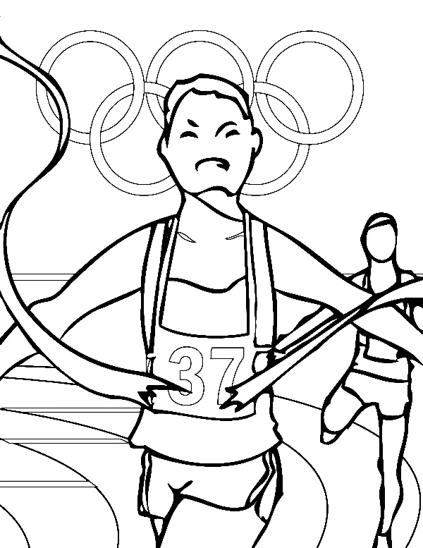 Running Coloring Pages 14