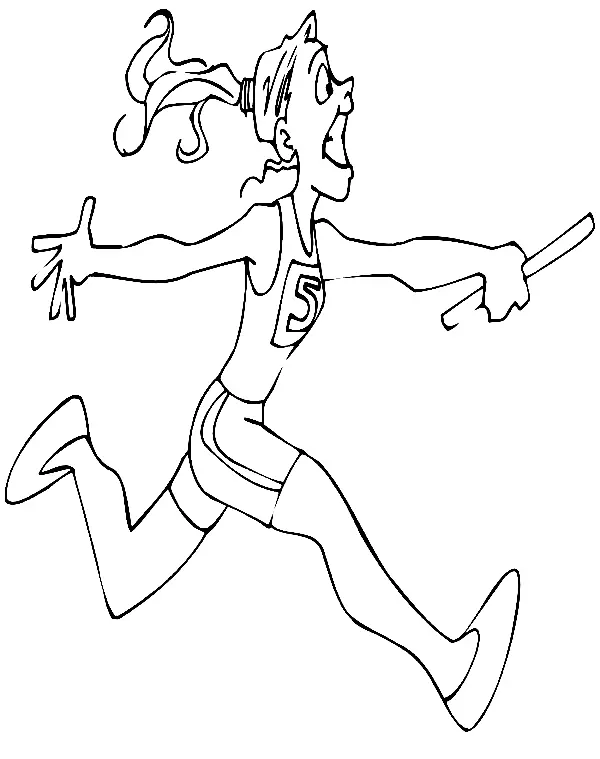 Running Coloring Pages 15