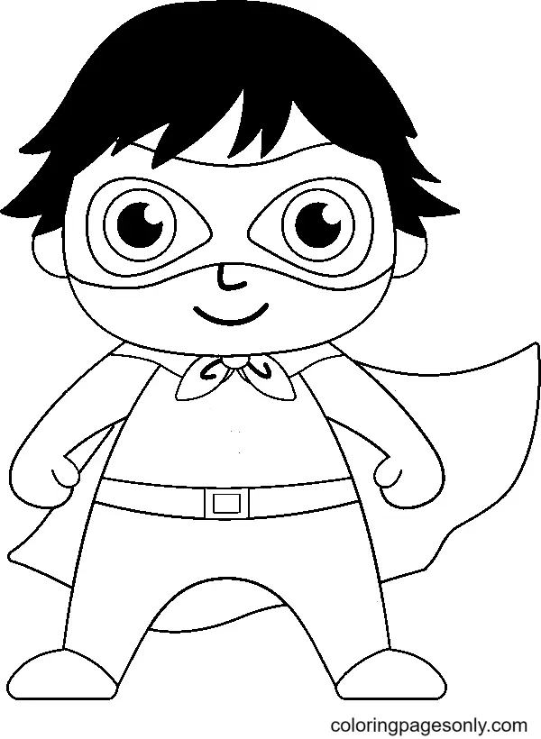 Ryan s World Coloring Pages 5