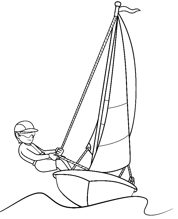 Desenhos de Vela Para Colorir 5