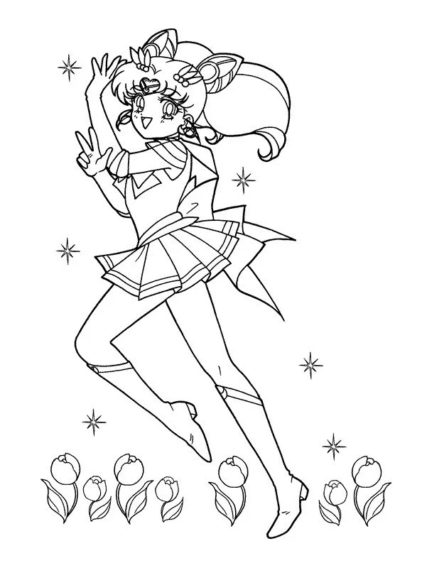 Sailor Moon Ausmalbilder 1