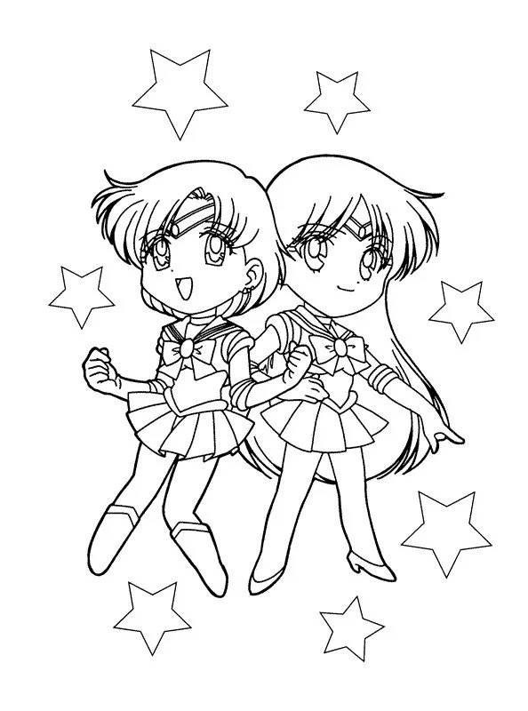 Sailor Moon Ausmalbilder 47
