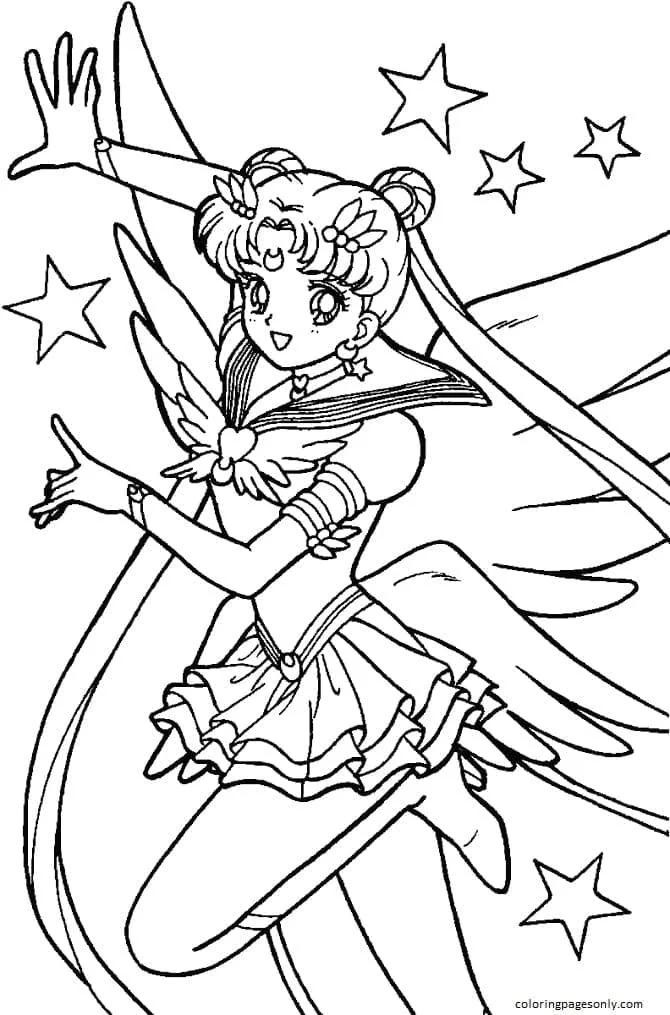 Sailor Moon Ausmalbilder 77
