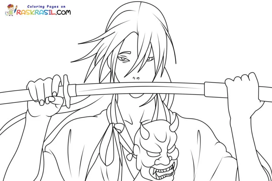 Samurai Ausmalbilder 59