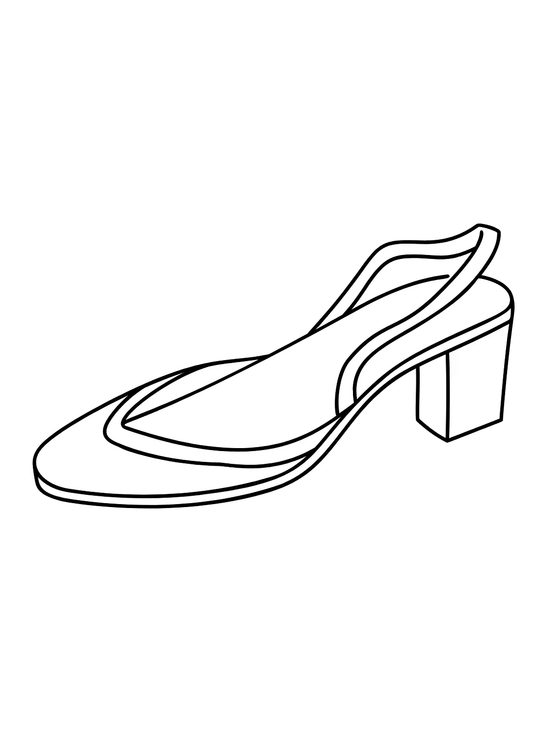 Sandals Coloring Pages 14