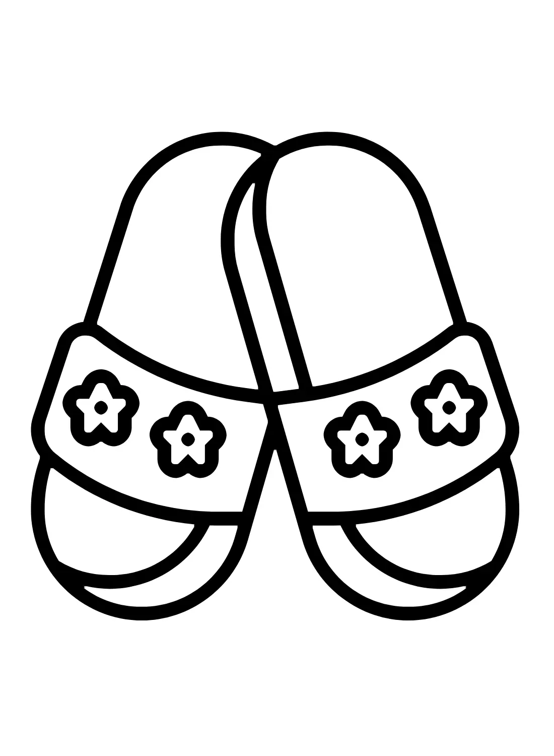 Sandals Coloring Pages 19