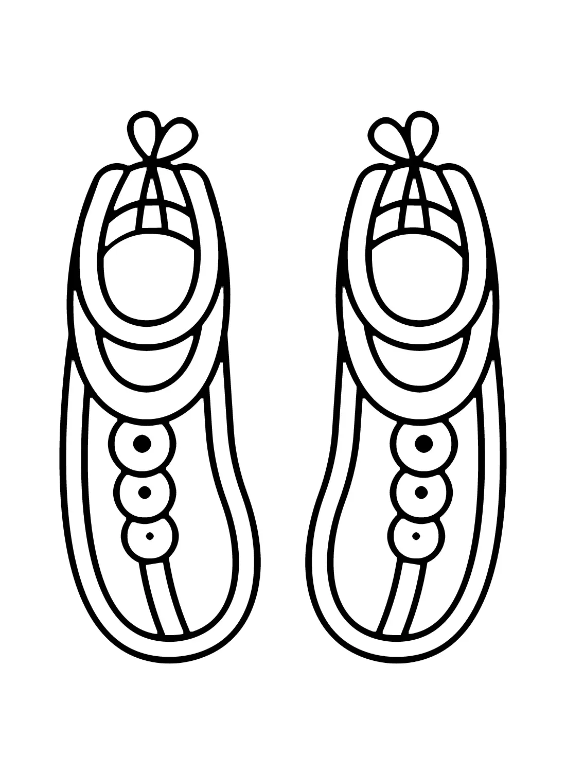 Sandals Coloring Pages 4