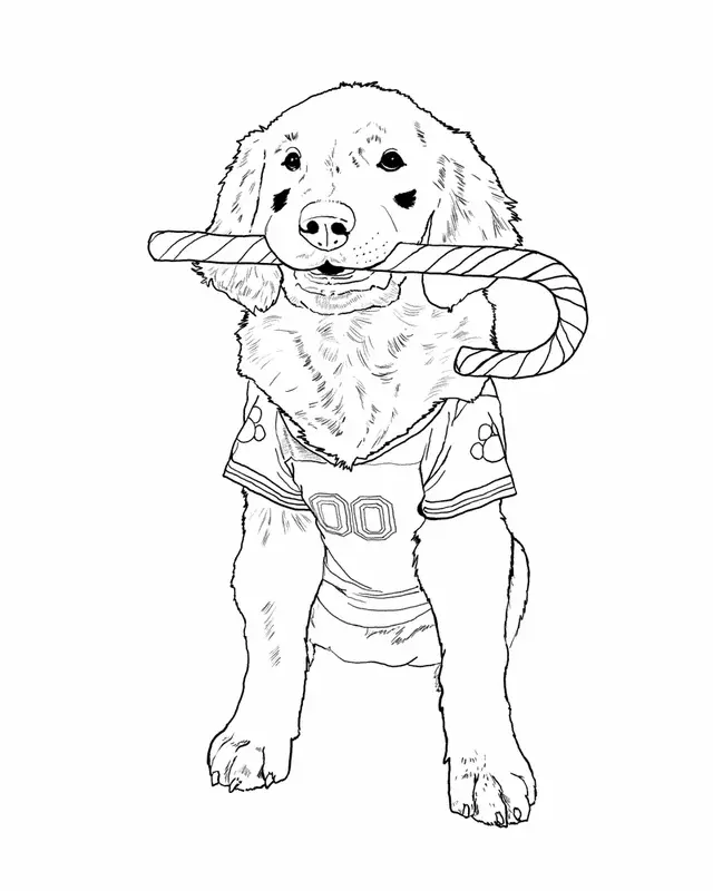 Santa Buddies Coloring Pages to Print - Free Printable Coloring Pages