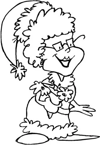 Desenhos de Santa Claus Para Colorir 19