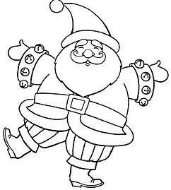Santa Claus Coloring Pages 25