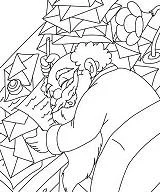 Papa Noel Para Colorear 50