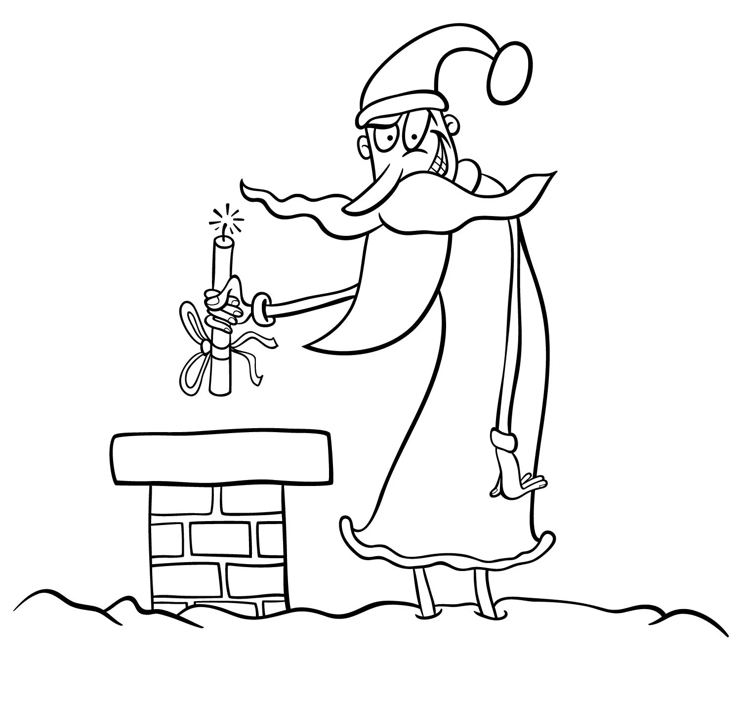 Weihnachtsmann Ausmalbilder 70