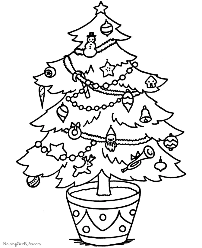 Weihnachtsmann Ausmalbilder 324