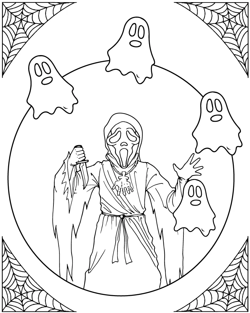 Halloween para colorear 6