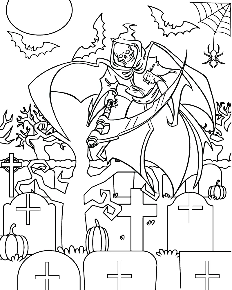 Halloween para colorear 7
