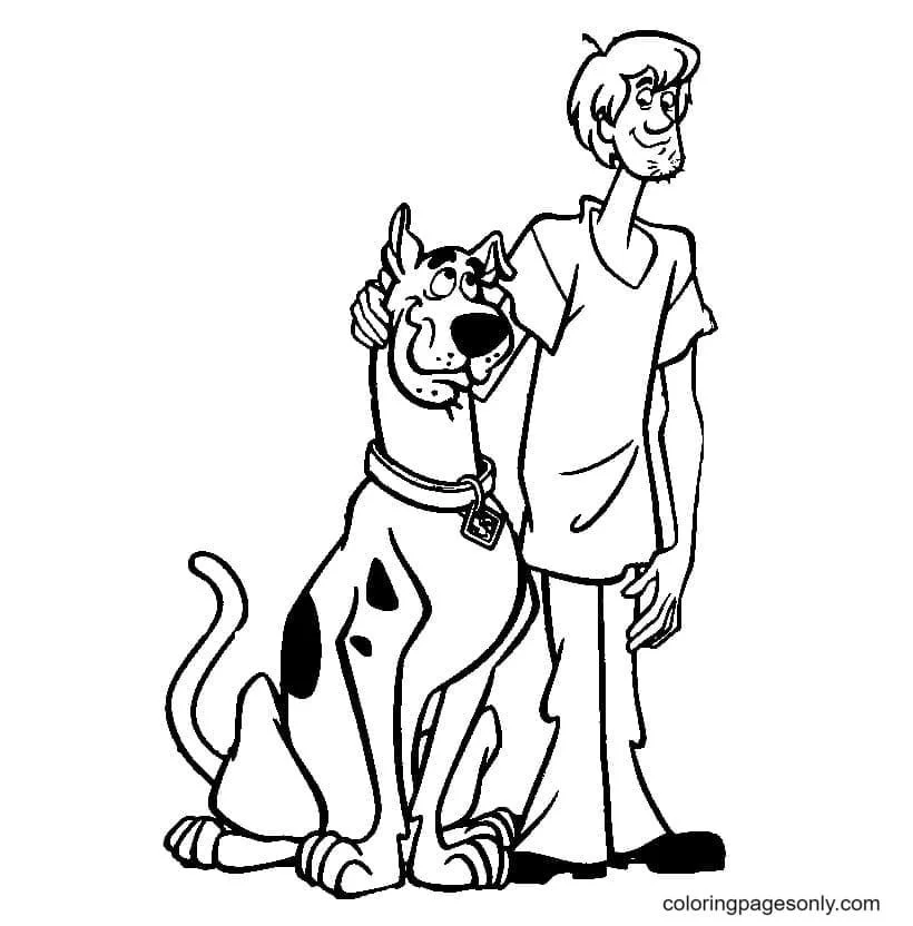 Scooby Doo Para Colorear 31