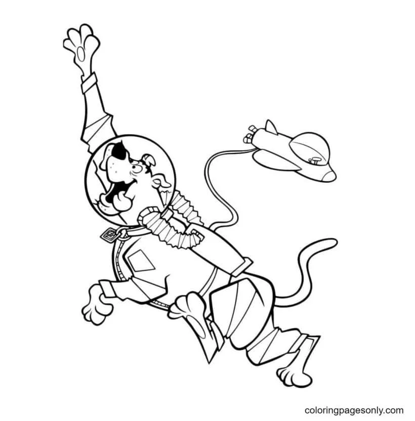 Scooby Doo Para Colorear 40