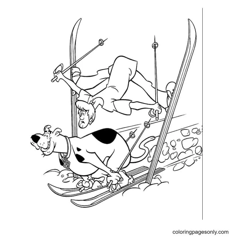 Scooby Doo Ausmalbilder 43