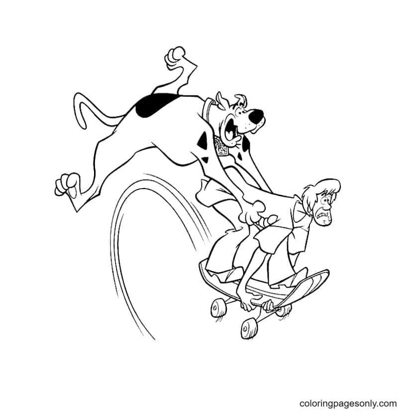 Scooby Doo Para Colorear 75