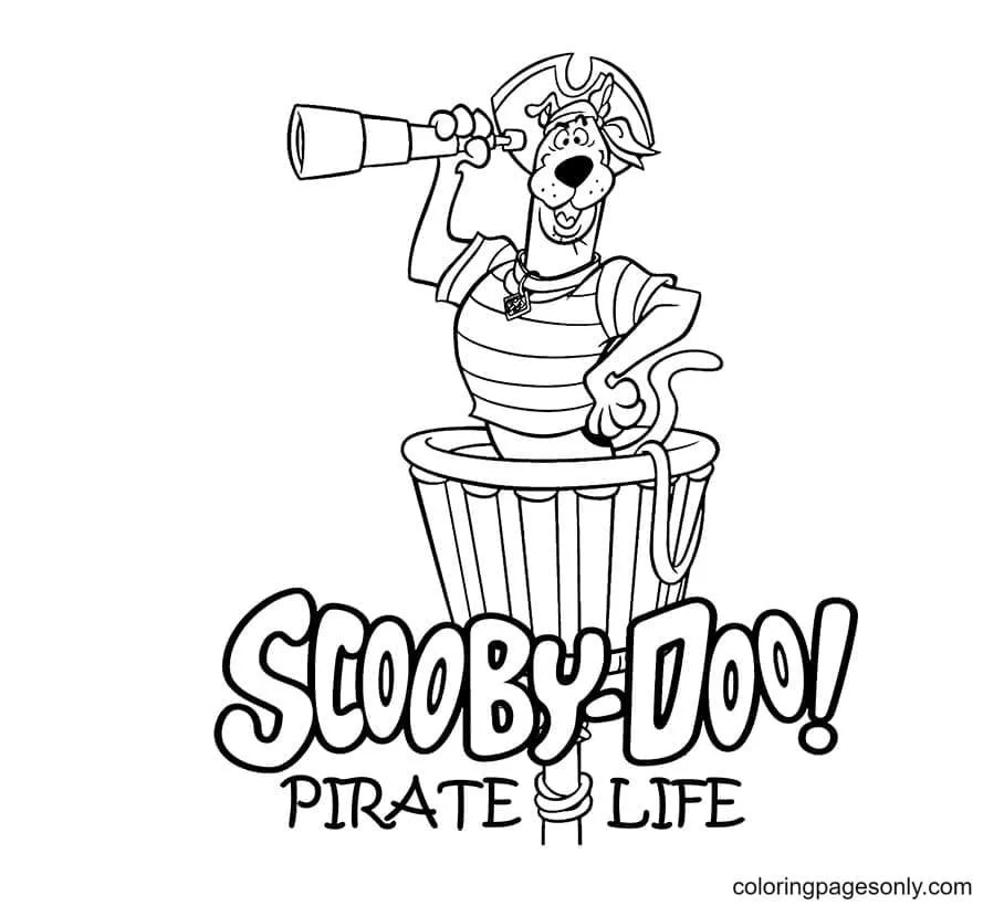 Scooby Doo Coloring Pages 83