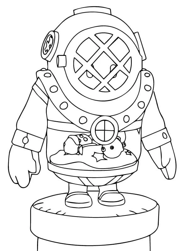 Scuba Diving Coloring Pages 24