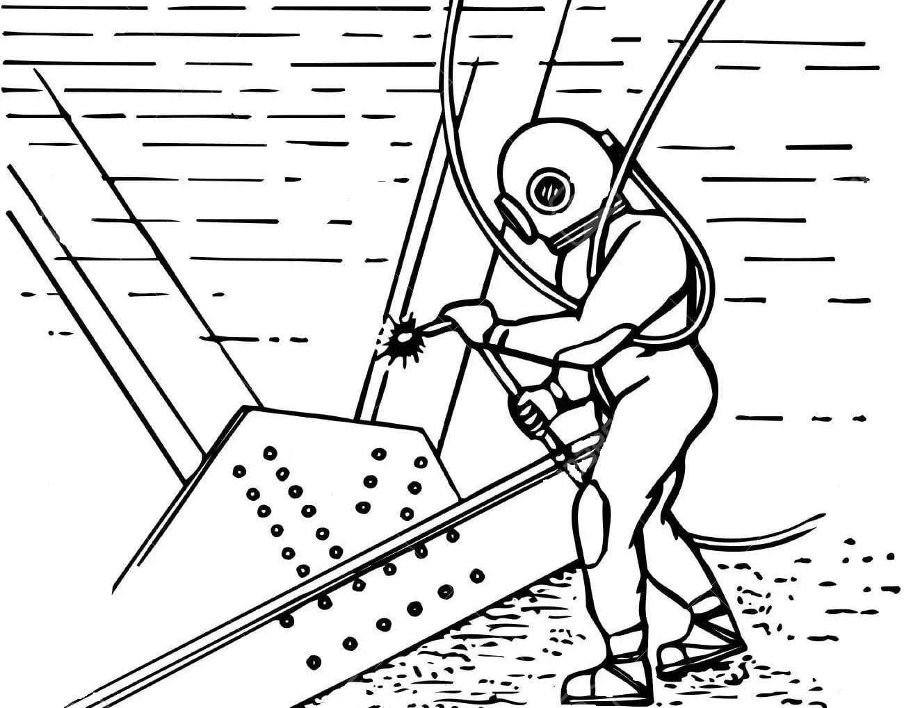 Scuba Diving Coloring Pages 26