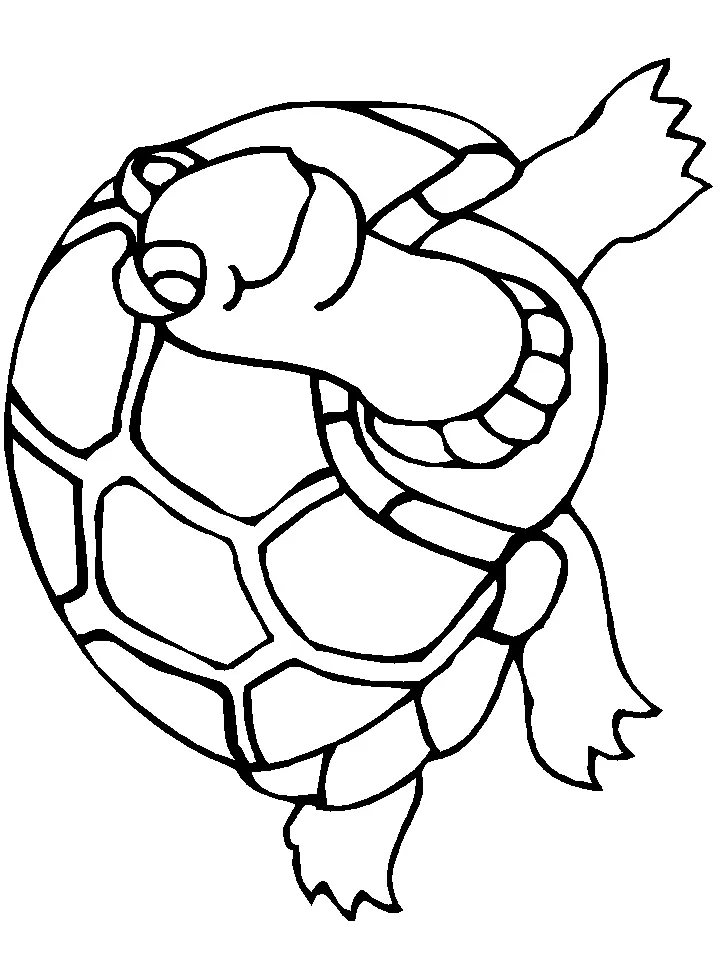 Desenhos de Tartarugas Marinhas Para Colorir 20