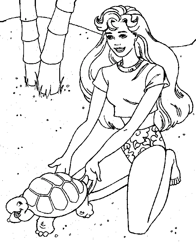 Desenhos de Tartarugas Marinhas Para Colorir 30
