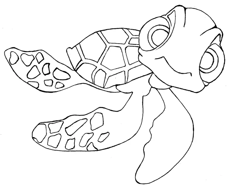 Desenhos de Tartarugas Marinhas Para Colorir 33