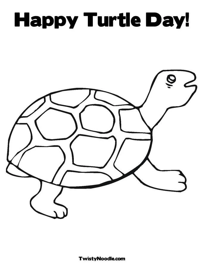 Desenhos de Tartarugas Marinhas Para Colorir 37