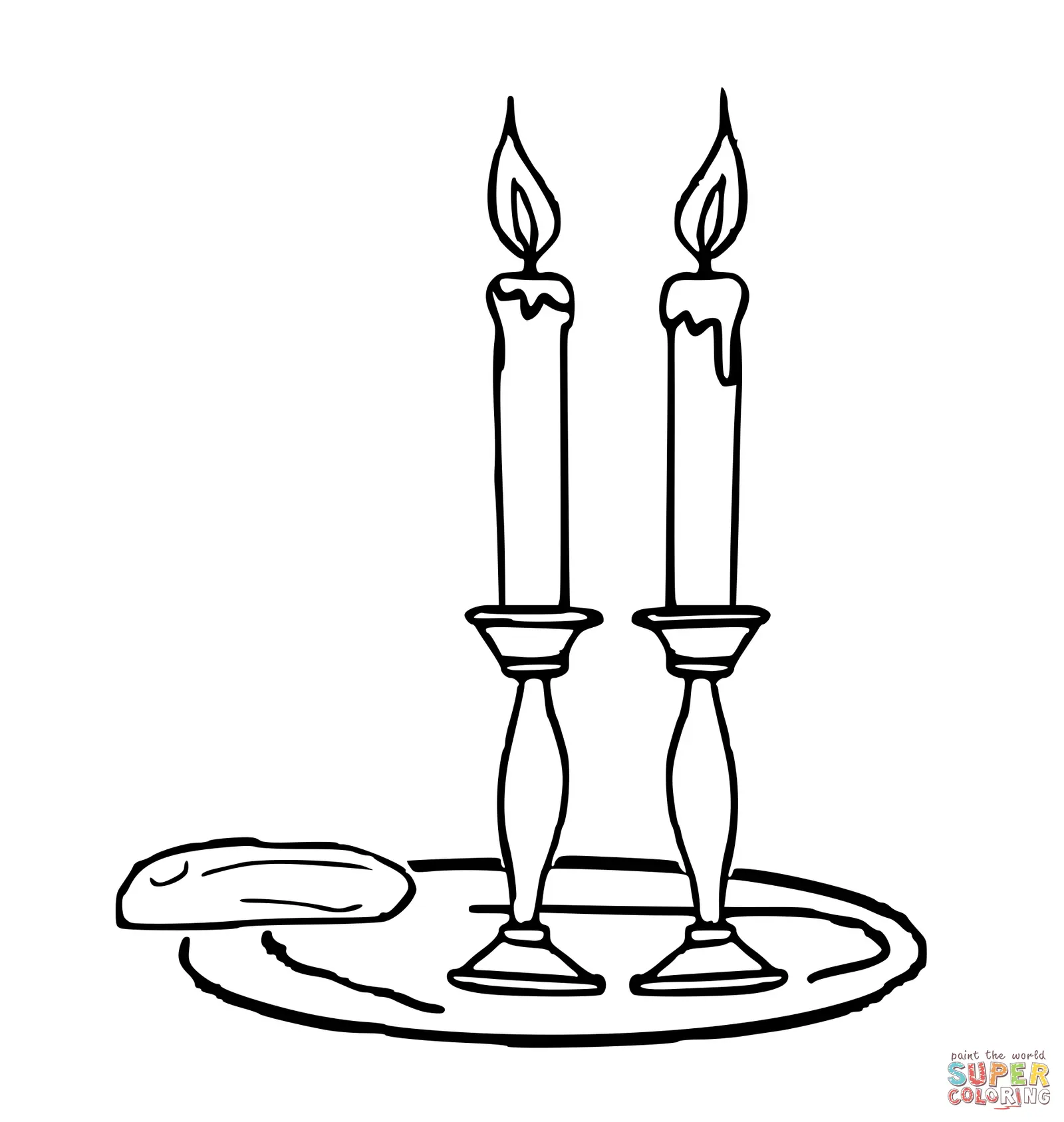 Shabbat Ausmalbilder 24