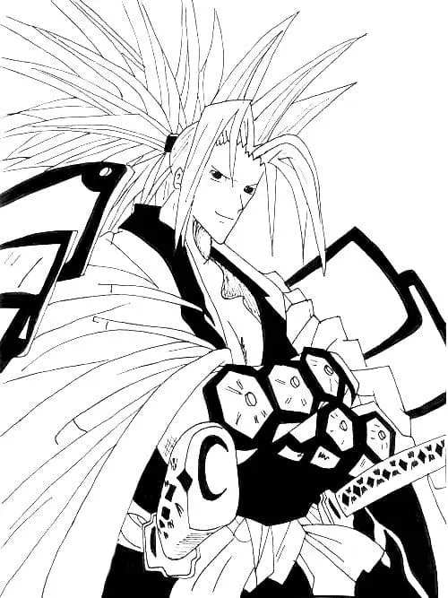 Shaman King Coloring Pages 26