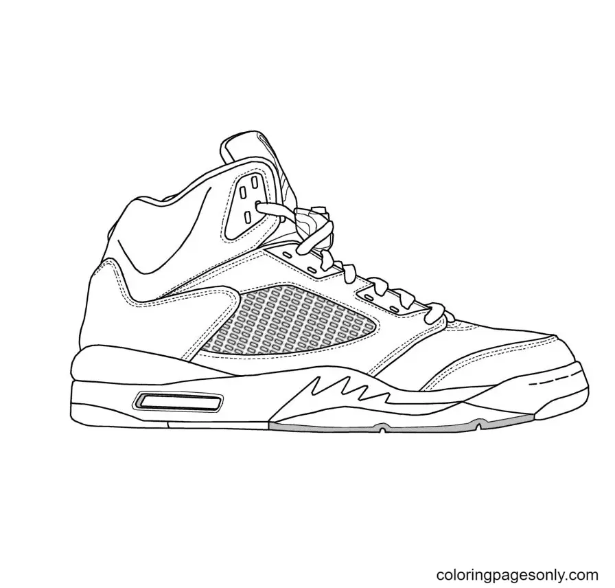 Ausmalbilder Schuh 13
