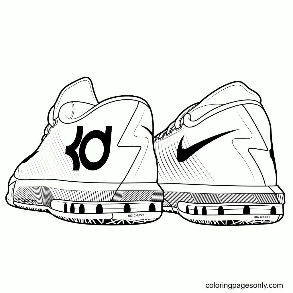 Zapatos Para Colorear 31
