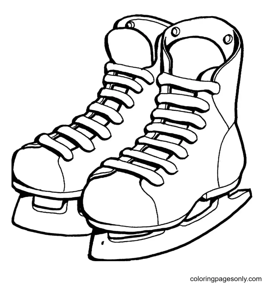 Shoe Coloring Pages 36
