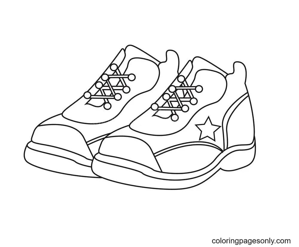 Ausmalbilder Schuh 42