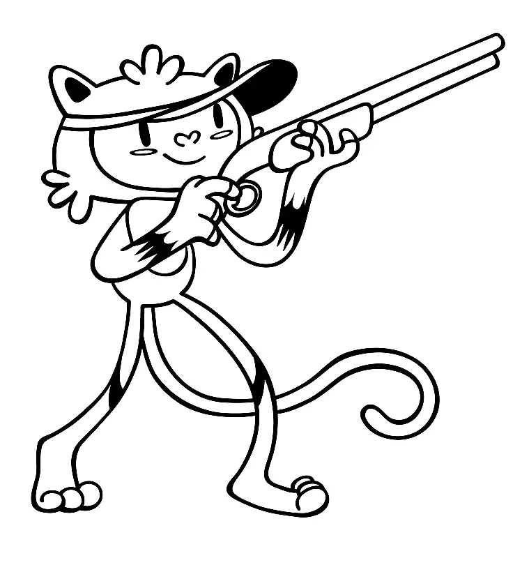 Shooting Sports Coloring Pages 1