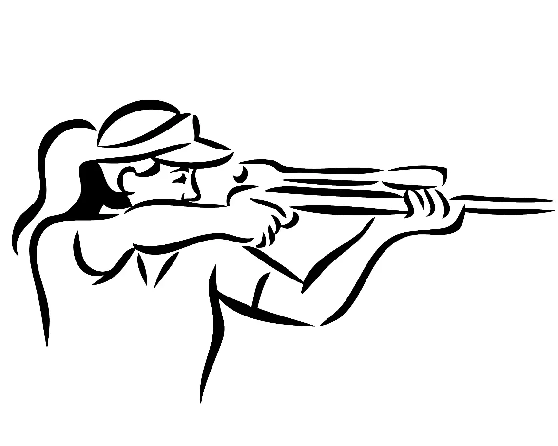 Shooting Sports Coloring Pages 6