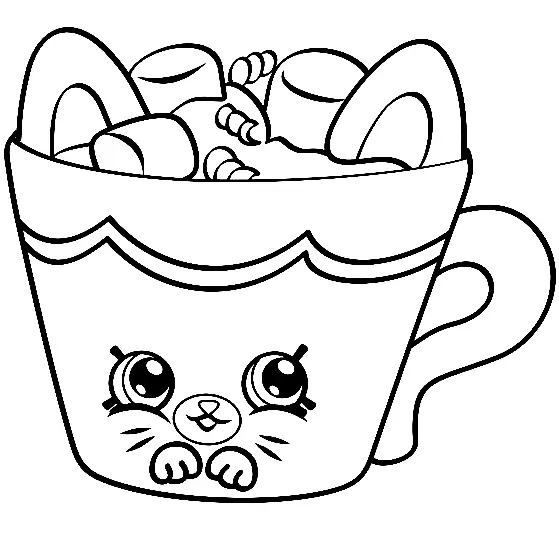 Shopkins Coloring Pages 10