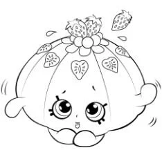 Shopkins Coloring Pages 130