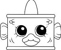 Desenhos de Shopkins Para Colorir 140
