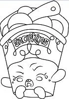 Shopkins Coloring Pages 147