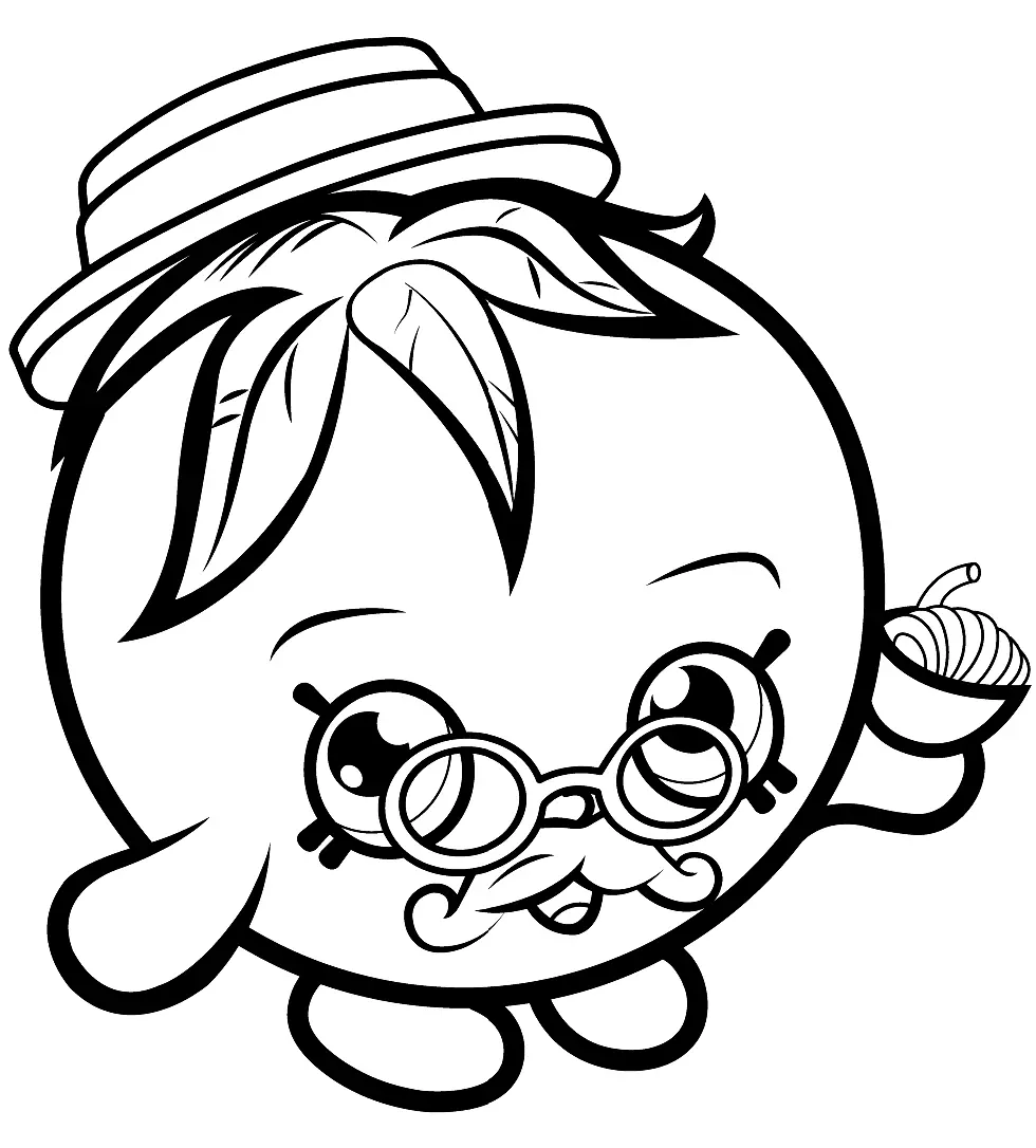 Shopkins Para Colorear 15