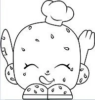 Shopkins Coloring Pages 162