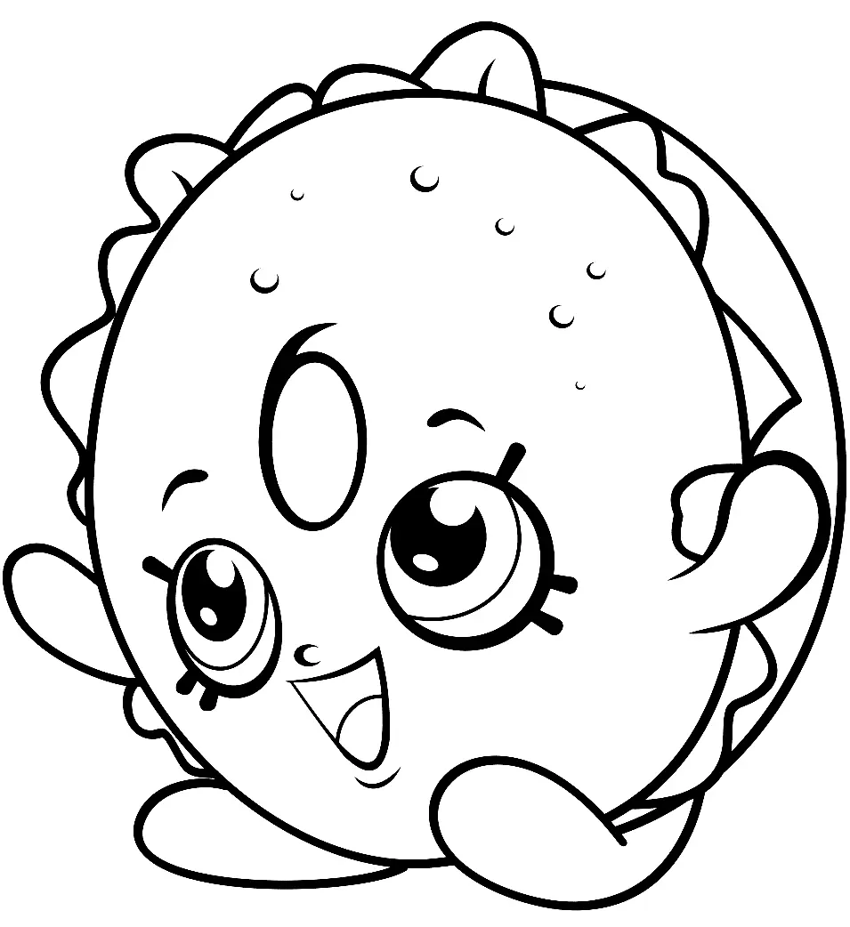 Shopkins Coloring Pages 17