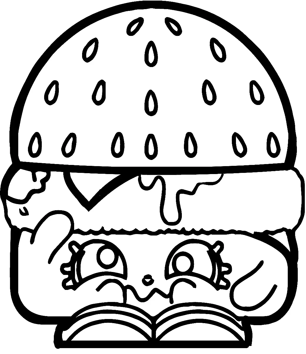 Shopkins Coloring Pages 2