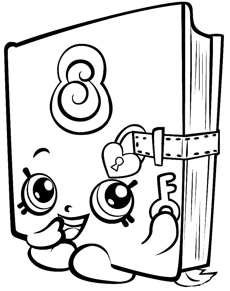 Shopkins Coloring Pages 211