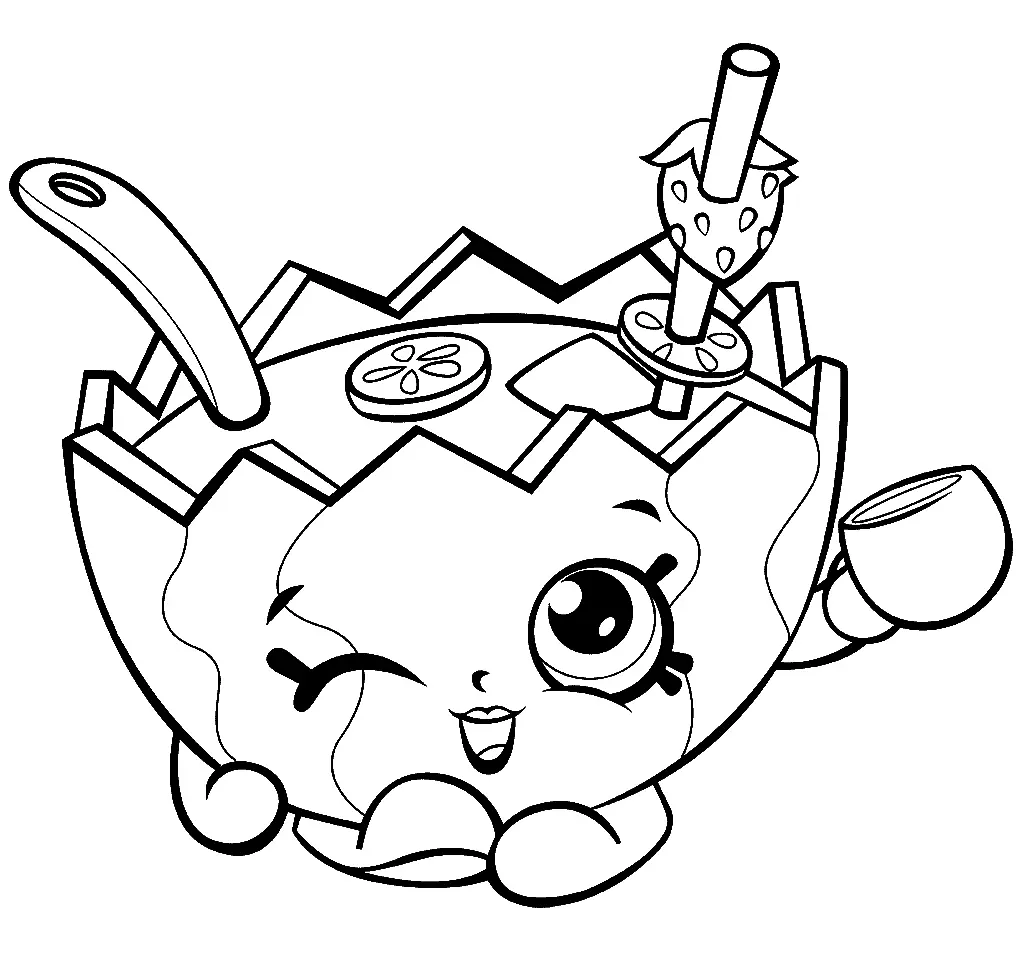 Shopkins Coloring Pages 212