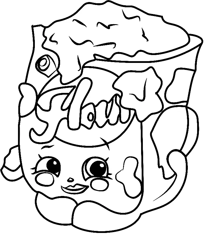 Shopkins Coloring Pages 213