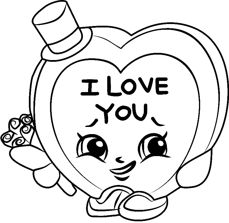 Desenhos de Shopkins Para Colorir 219